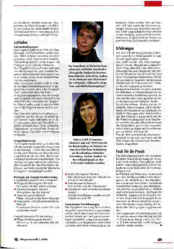 Vorschauseite 2: Das kooperative Mitarbeitergespräch