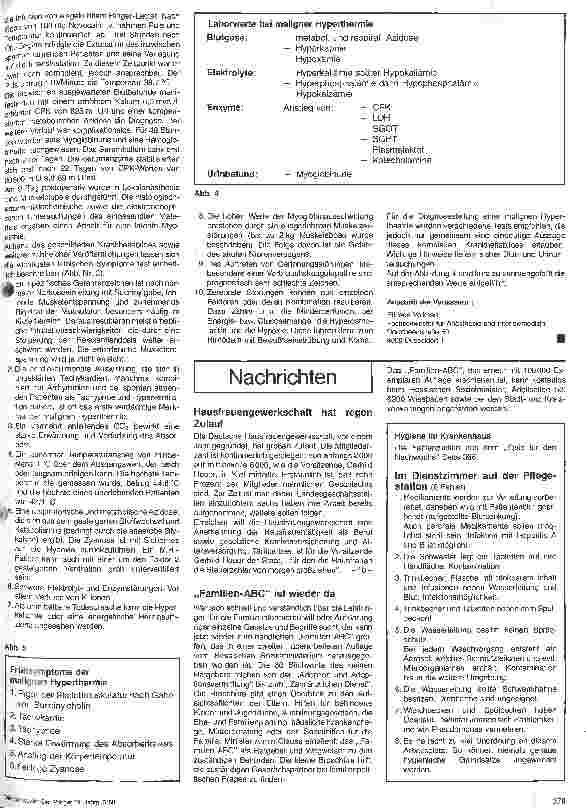 Vorschauseite 3: Narkose und maligne Hyperthermie