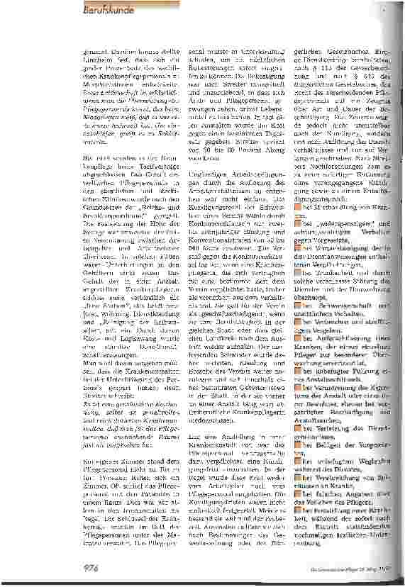 Vorschauseite 4: Die Berufsorganisation der Krankenpflegerinnen Deutschlands (1903 bis 1918) - 3. Teil: Die rechtliche, wirtschaftliche und soziale Lage der Krankenpflege -