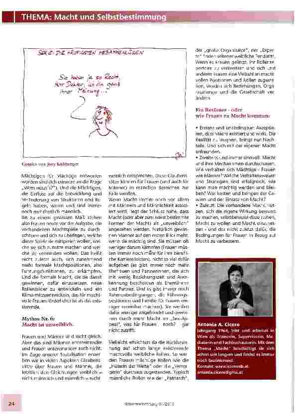 Vorschauseite 4: Der Mythos vom schwachen Geschlecht