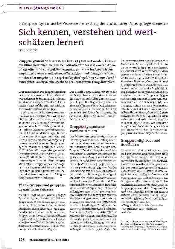 Vorschauseite 1: Sich kennen, verstehen und wertschätzen lernen