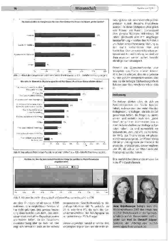 Vorschauseite 5: Querschnittsstudie: First-Contact-Practitioner in Deutschland
