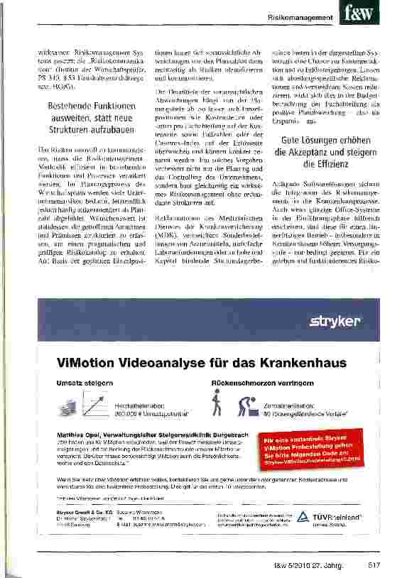 Vorschauseite 3: Risikomanagement: Chance statt lästiger Pflicht