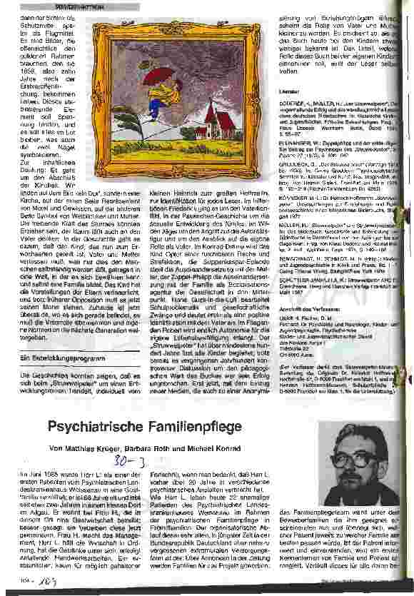 Vorschauseite 1: Psychiatrische Familienpflege