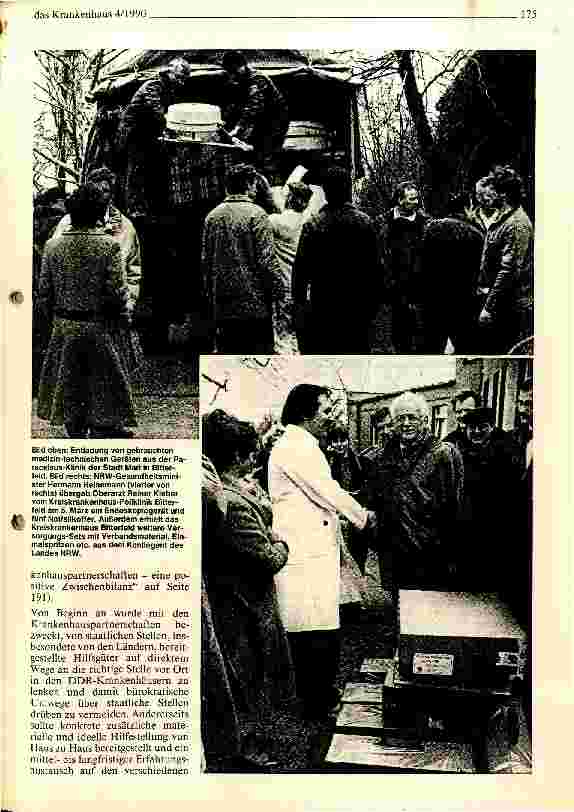 Vorschauseite 2: Krankenhauspartnerschaft Marl-Bitterfeld