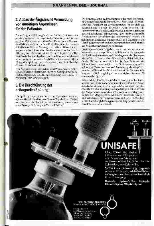 Vorschauseite 2: Die Präoperative Vorbereitung des Darmes bei Anlage von Colostomien und Ileostomien aus pflegerischer Sicht