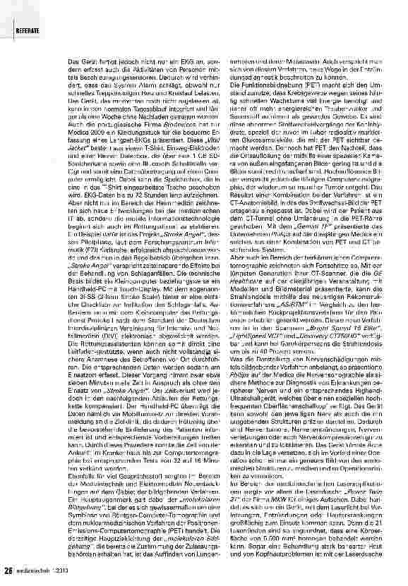 Vorschauseite 2: Medica 2009