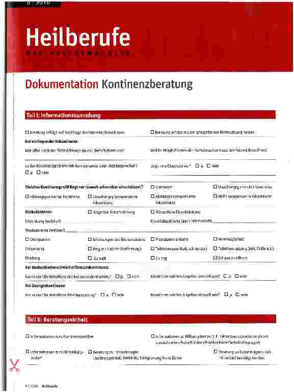 Vorschauseite 4: Harninkontinenz: Mehr Sicherheit durch Beratung