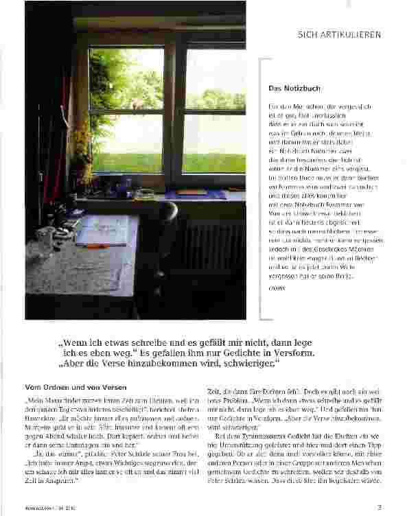 Vorschauseite 2: Peter Schürles Verse-Schmiede
