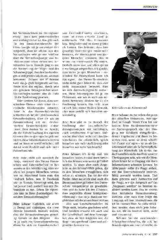 Vorschauseite 2: Datenschutz ist kein Verhinderer