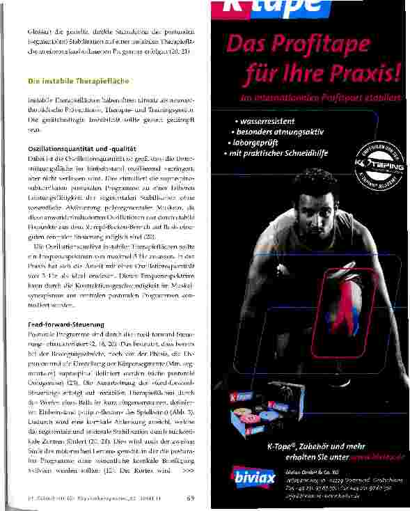 Vorschauseite 4: Therapie auf instabilen Flächen