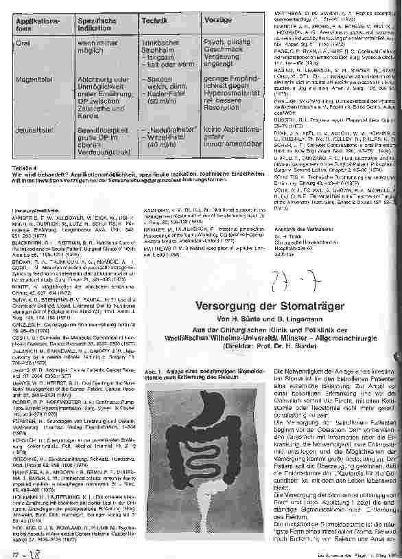 Vorschauseite 1: Versorgung der Stomaträger