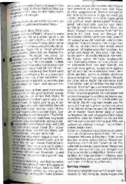 Vorschauseite 4: Die letzten Tage im Leben eines todkranken Menschen Sterbebegleitung: persönliche Erfahrung einer Krankenpflegerin
