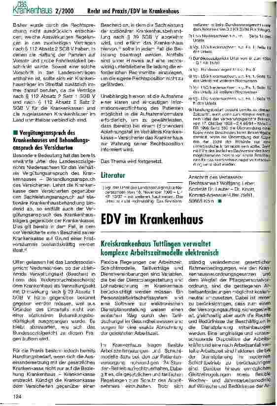 Vorschauseite 3: Die Kostenübernahmeerklärung