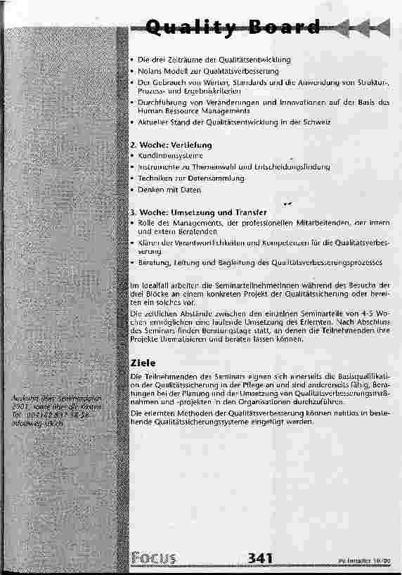 Vorschauseite 5: Gender-Fragen am WEG