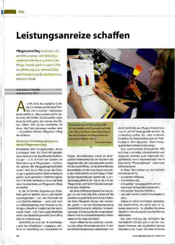 Vorschauseite 1: Leistungsanreize schaffen