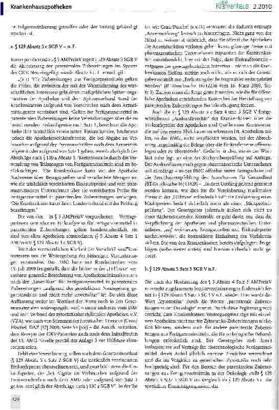 Vorschauseite 2: Auswirkungen der 15. AMG-Novelle im Bereich der Fertigarzneimittel in parenteralen Zubereitungen