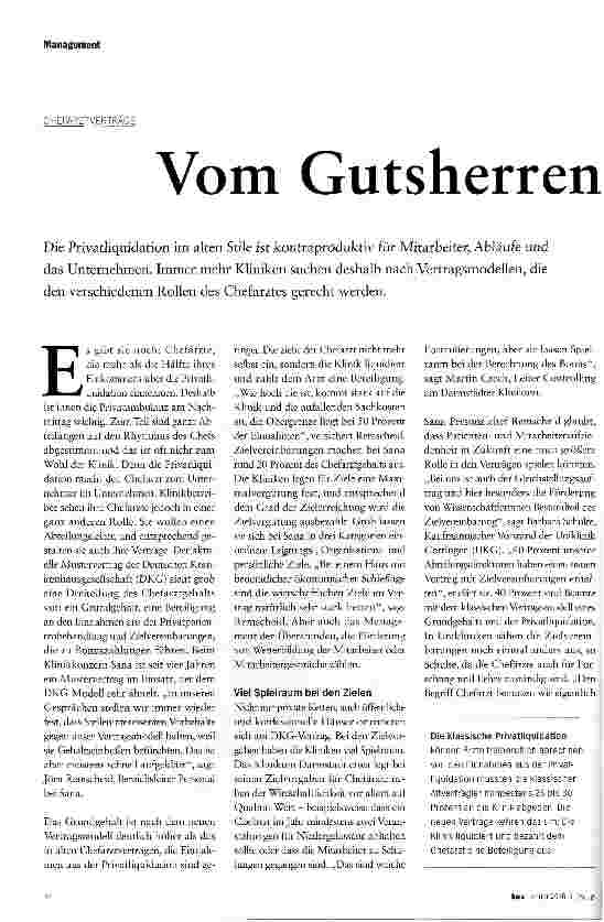 Vorschauseite 1: Vom Gutsherren zum Abteilungsleiter