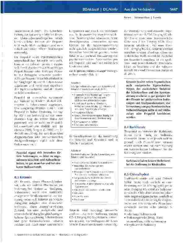 Vorschauseite 5: Analgosedierung für diagnostische und therapeutische Maßnahmen im Kindesalter*/**