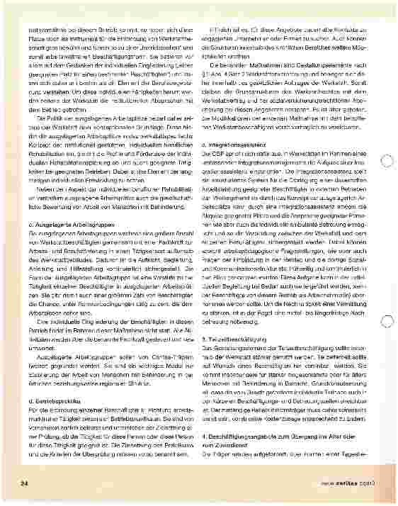 Vorschauseite 4: Teilhabe von Menschen mit Behinderung am Arbeitsleben