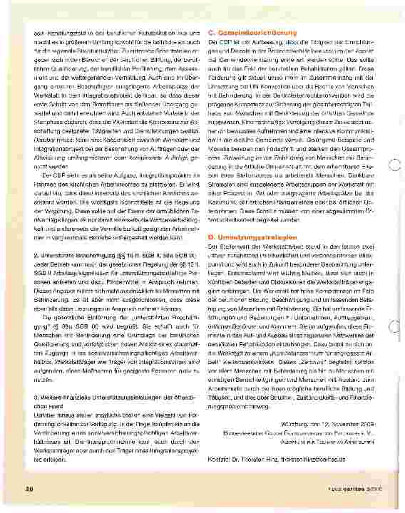 Vorschauseite 6: Teilhabe von Menschen mit Behinderung am Arbeitsleben