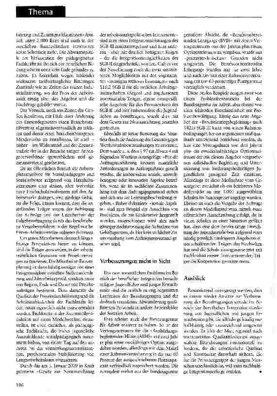 Vorschauseite 3: Kurzfristige Maßnahmen statt einem nachhaltigen Integrationskonzept