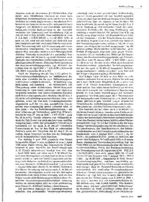 Vorschauseite 5: Schadensersatzanspruch aufgrund verspäteter Beförderung eines freigestellten Personalratsmitgliedes