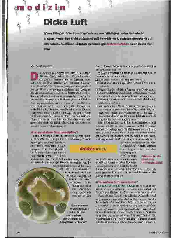 Vorschauseite 1: Dicke Luft