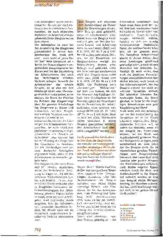 Vorschauseite 5: Dichtung und Wahrheit im Arbeitszeugnis