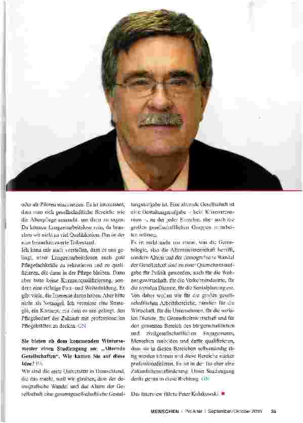 Vorschauseite 4: Pflegekräfte brauchen viel mehr Respekt und Anerkennung!