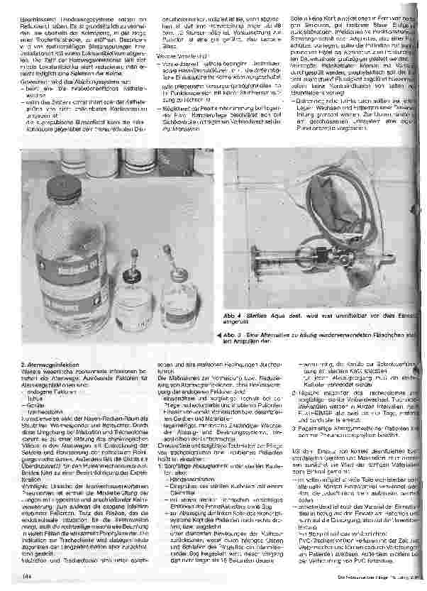 Vorschauseite 2: Pflegerische Praktiken aus der Sicht der Hygiene Aus der Chirurgischen Universitätsklinik München