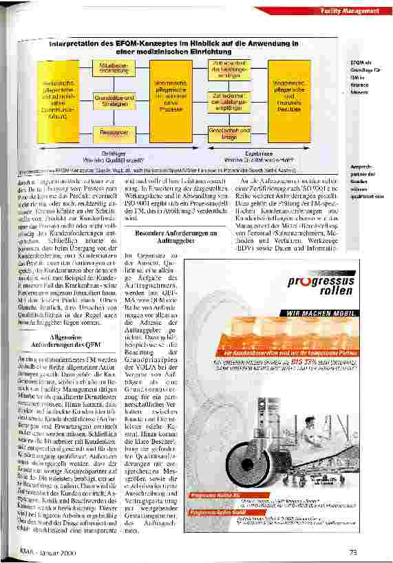 Vorschauseite 2: Qualitätsorientiertes Facility Management Qualitätsmanagement: QFM nach Richtlinie GEFMA 700