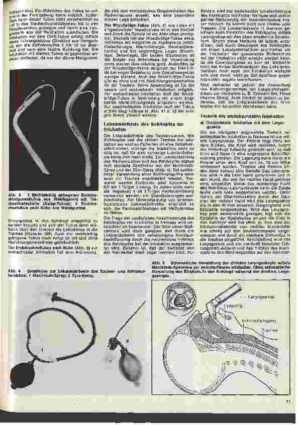 Vorschauseite 2: Einführung in die Anästhesie 11. Folge: Die kombinierte Intubationsnarkose 2. Teil