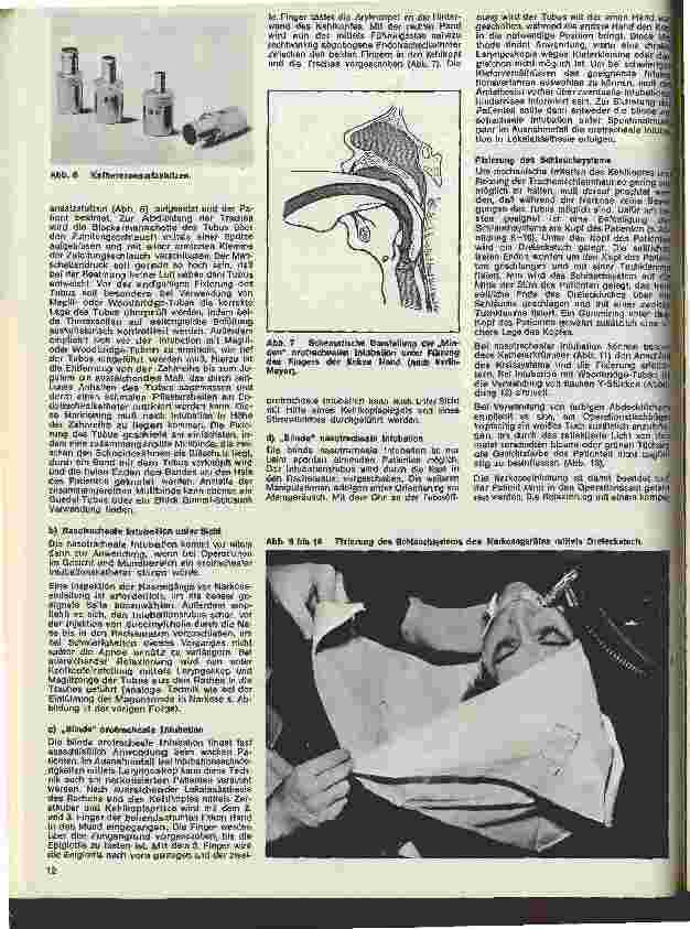 Vorschauseite 3: Einführung in die Anästhesie 11. Folge: Die kombinierte Intubationsnarkose 2. Teil