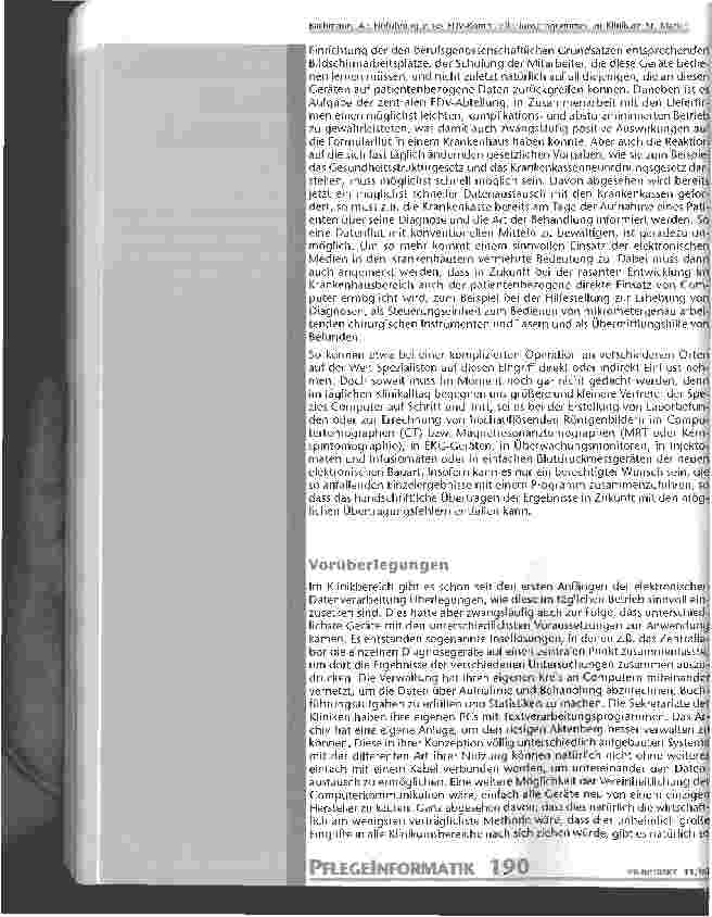 Vorschauseite 2: Einführung eines EDV-Kommunikationsprogrammes im Klinikum St. Marien Amberg