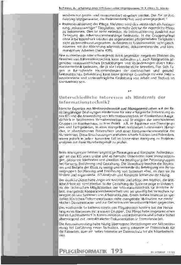 Vorschauseite 5: Einführung eines EDV-Kommunikationsprogrammes im Klinikum St. Marien Amberg