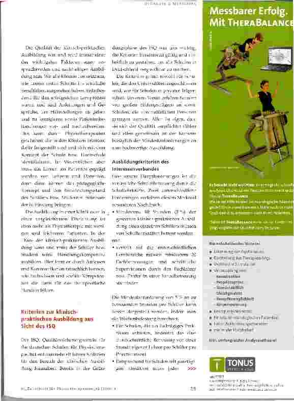 Vorschauseite 2: Klinisch-praktische Ausbildung