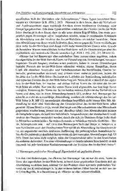 Vorschauseite 5: Zum Verhältnis von Krankheitsbegriff, Normativität und Anthropologie in der daseinsanalytischen Psychiatrie undPsychotherapie