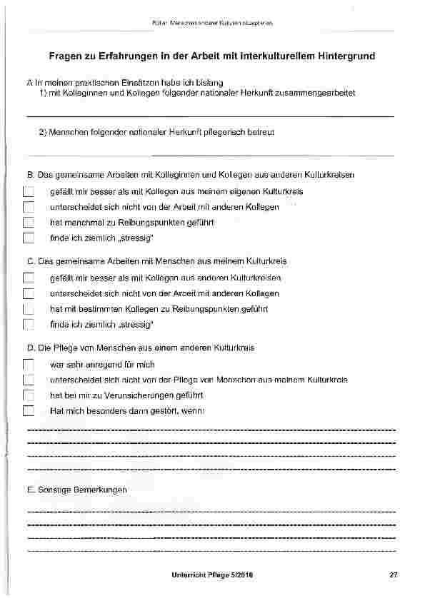 Vorschauseite 3: Menschen anderer Kulturen akzeptieren