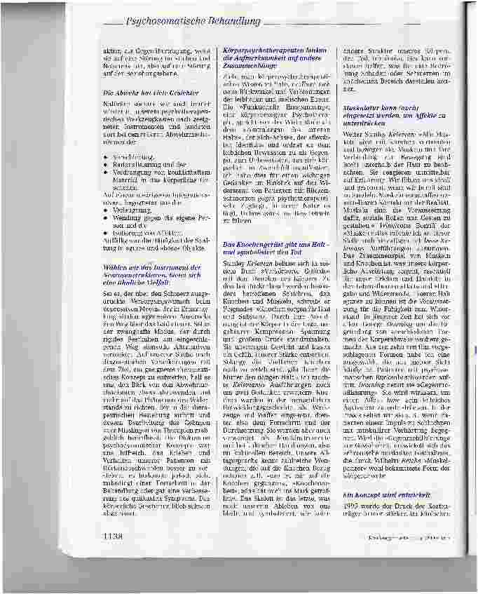 Vorschauseite 2: Berühren - Bewegen - Begreifen: Psychosomatische Behandlung von Patienten mit Rückenschmerzen