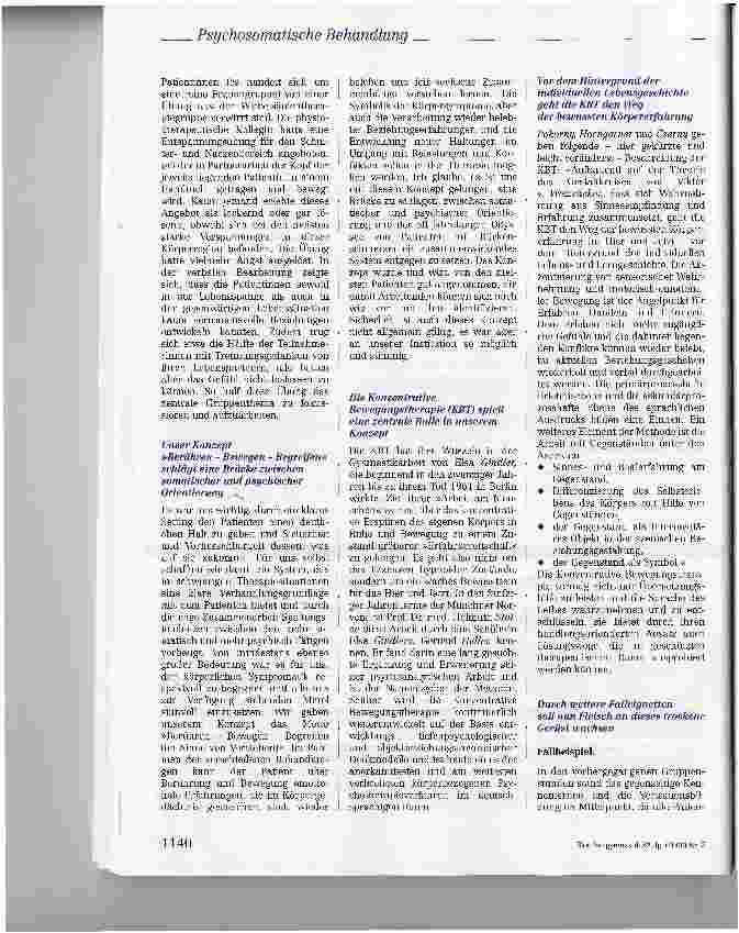 Vorschauseite 4: Berühren - Bewegen - Begreifen: Psychosomatische Behandlung von Patienten mit Rückenschmerzen