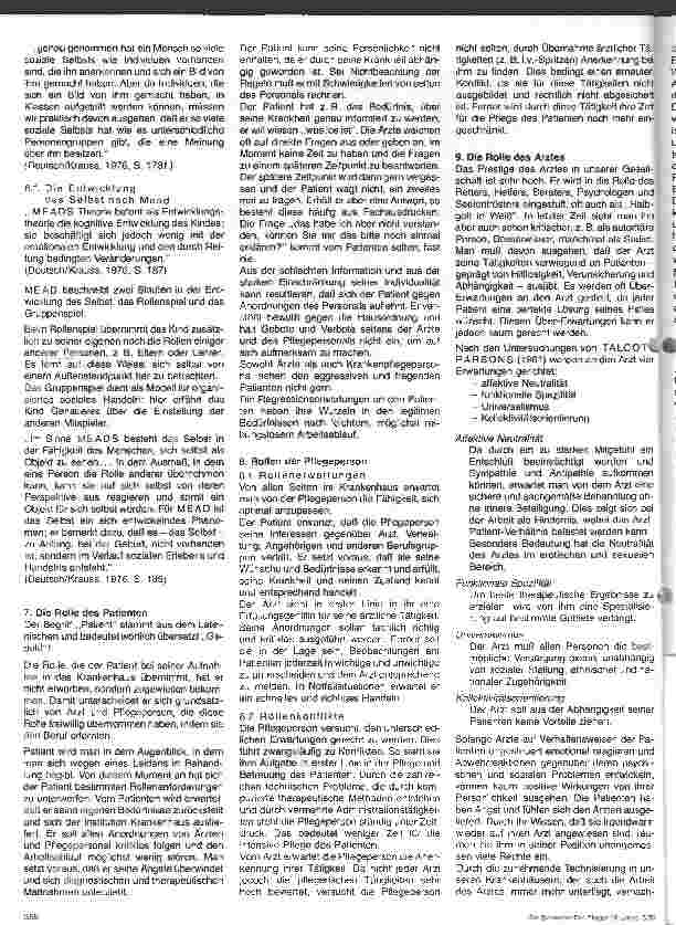 Vorschauseite 4: Rollen-Konflikte im Krankenhaus