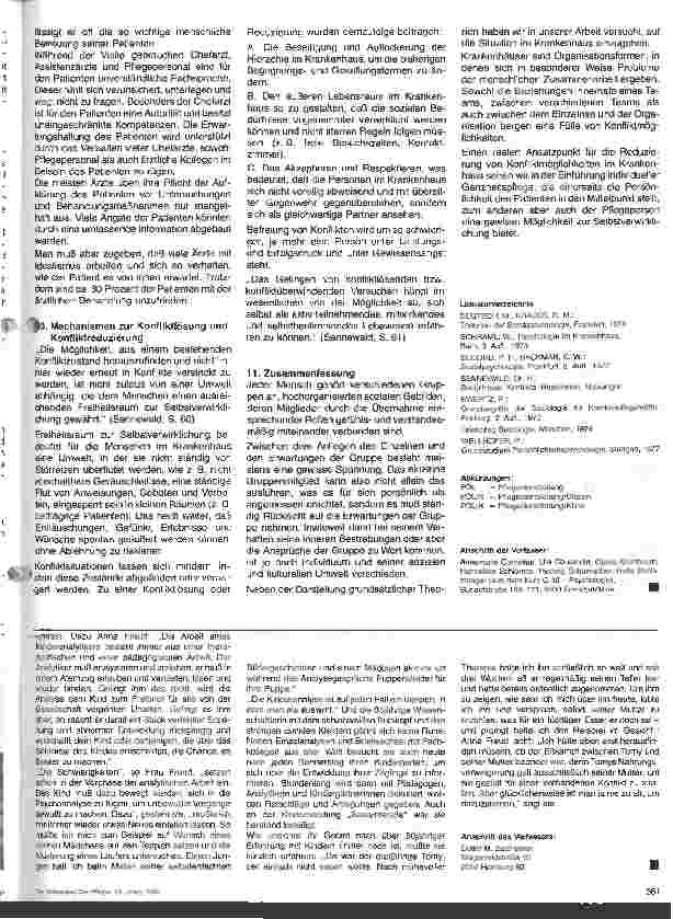 Vorschauseite 5: Rollen-Konflikte im Krankenhaus