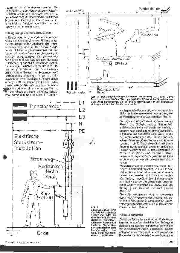 Vorschauseite 2: Die fehlerfreie Elektroinstallation als Voraussetzung für den sicheren Betrieb medizinisch-technischer Geräte