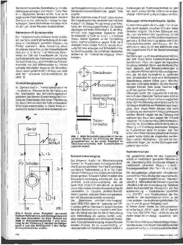 Vorschauseite 3: Die fehlerfreie Elektroinstallation als Voraussetzung für den sicheren Betrieb medizinisch-technischer Geräte