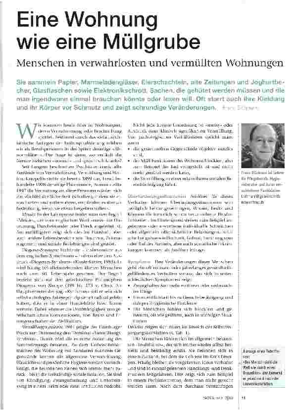 Vorschauseite 1: Eine Wohnung wie eine Müllgrube