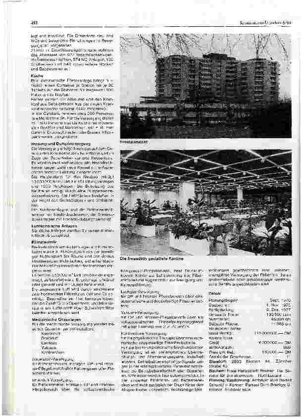 Vorschauseite 4: Das neue Zentralkrankenhaus Bremen-Ost