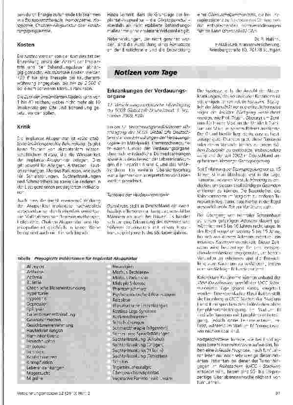Vorschauseite 2: Implantat-Akupunktur
