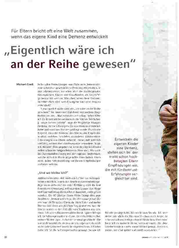 Vorschauseite 1: Eigentlich wäre ich an der Reihe gewesen