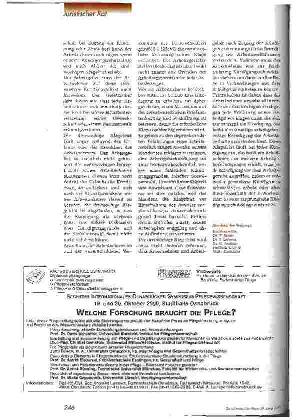 Vorschauseite 5: Kündigungsschutz im Arbeitsverhältnis 2. Teil